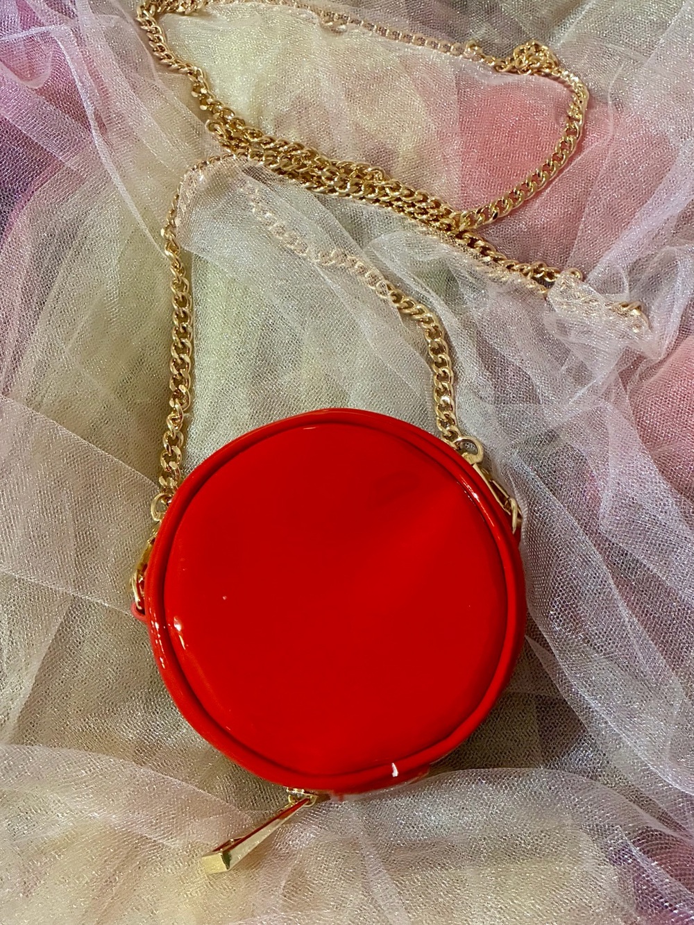 Marc Jacob’s Red circle canteen Bag - Picture 2 of 5